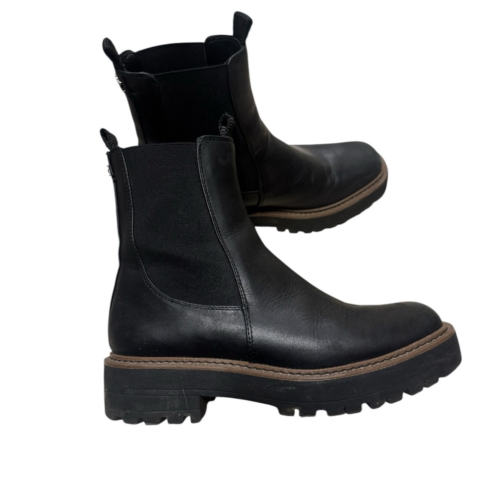 Sam Edelman Black Chelsea Boots - Picture 2 of 3